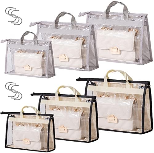 6 pakiranja vrećica za sakupljanje prašine, prozirni organizator za pohranu vrećica, prozirna Torbica za prašinu za ormar, zaštitna