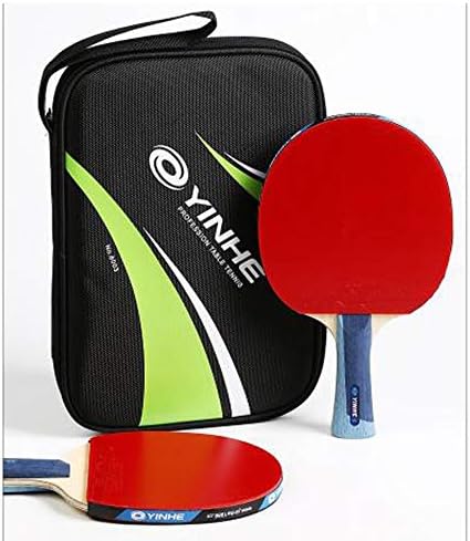SSHHI Senior Ping Pong reket, tenisko veslo s karbonskim stolom, dobra stabilnost, kruta/kao što je prikazano/kratka ručka