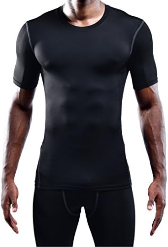 Neleus muški 3 paket atletske kompresije košulja za vježbanje