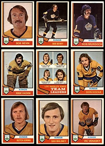 1974-75 o-pee-chee Los Angeles Kings u blizini Team Set Los Angeles Kings-Hockey VG/Ex Kings-Hokej