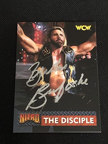 Brutus Beefcake Učenik iz 1999. Topps WCW/NWO Nitro potpisan s autogramiranim kartama - Fotografije s autogramima hrvanja