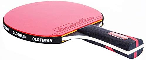 SSHHI 6 zvjezdani stolni teniski palica, ping pong reket ugljik, udoban prianjanje je najbolji izbor sportske čvrste/kao što je prikazano/kratka