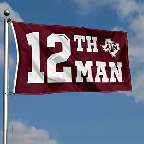 Texas A&M 12. Man College zastava