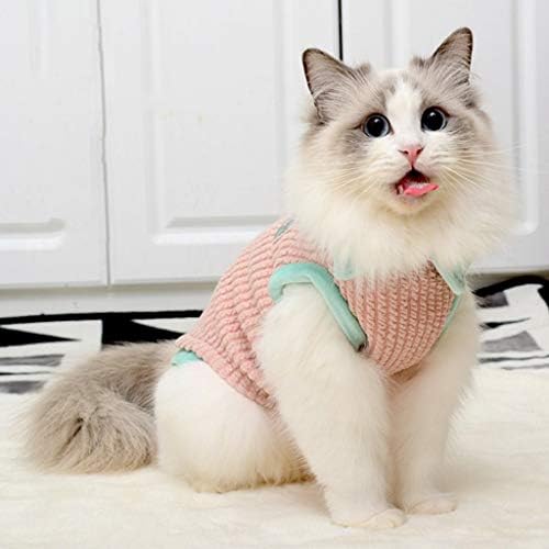 Opwele mačke odjeću zima tople meke mačke tople mačke kostimi pulover mačića odjeća