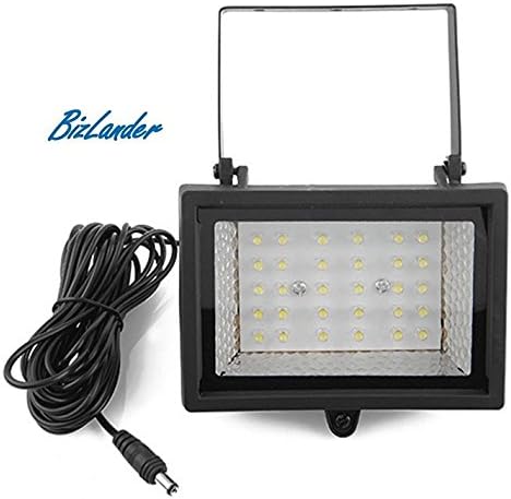 Visoko učinkovit Bizlander 30 LED solarno svjetlo za vanjsku sigurnost i rasvjetu-vodootporan, jednostavan za instalaciju, senzor sumrak