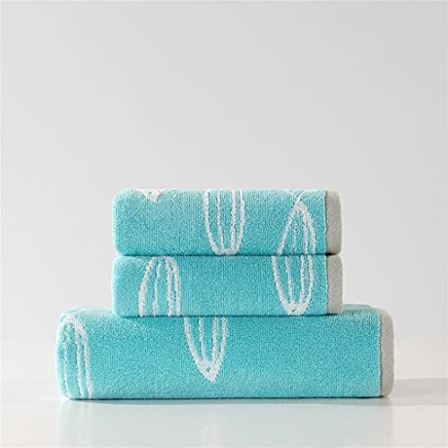 LXXSH CARTION Čisti pamučni ručnik ručnika za ručnik za pranje lica i kupanje set domaćinstva muškarci i žene (boja: a, veličina
