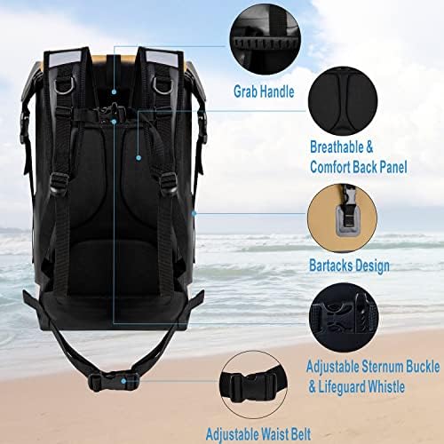 Vodootporni ruksak suha vrećica 30L Roll gornji Zatvaranje toplinske brtve za završetak kafića za kampiranje veslanja planinarska plaža