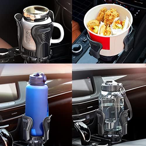 Ueeenok držač za kupce za automobil - ALMORMEN CUP Cup Expander s podesivim adapterom i držačem, kompatibilan s 10-64 oz velikih boca